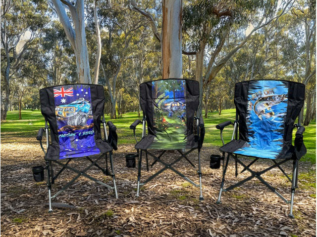 GTG Custom Designed Camp Chairs